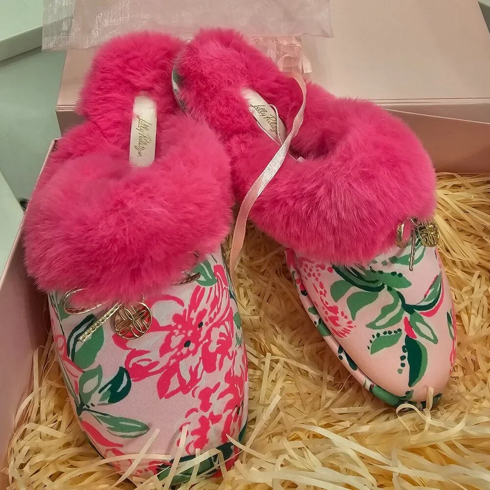 Lilly Pulitzer slippers - Picture 1 of 4